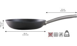Skottsberg oglekļa tērauda panna 20cm