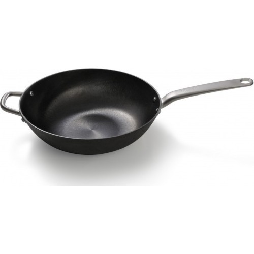 Cast Iron WOK Pan Skottsberg 34cm