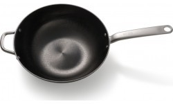 Cast Iron WOK Pan Skottsberg 34cm