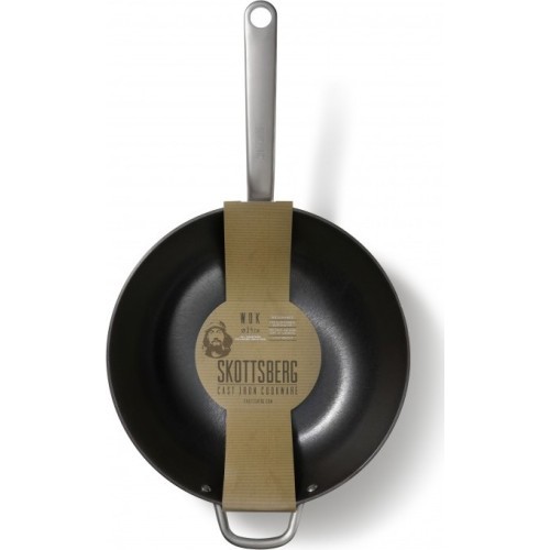 Сковорода Skottsberg чугунная WOK 34 см
