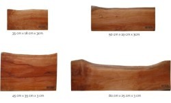 Servēšanas dēlis Skottsberg 50x19cm