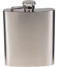 Blašķe FoxOutdoor, matēts hroms, 225 ml