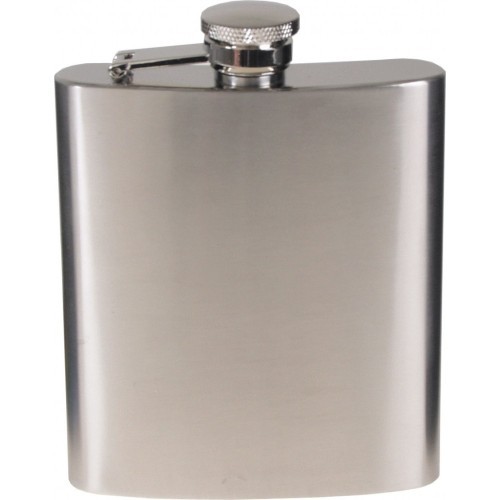 Blašķe FoxOutdoor, matēts hroms, 225 ml