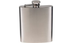 Фляжка FoxOutdoor, матовый хром, 225 мл