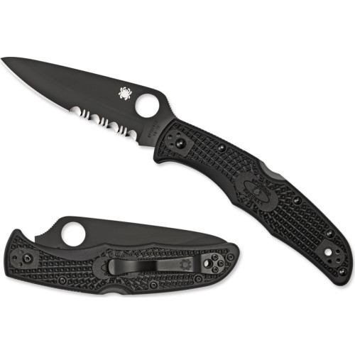Складной нож Spyderco C10PSBBK Endura 4, чёрный