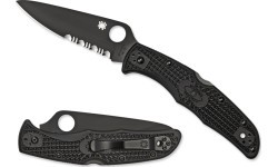 Folding Knife Spyderco C10PSBBK Endura 4, Black