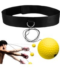 Boksa refleksu bumbiņa ar galvas saiti inSPORTline Respell Light 18 g