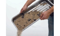 Barbecue tray for coals 25 x 62 cm Martinsen