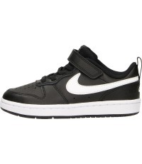 Nike обувь для мальчиков Court Borough Low 2 Black BQ5451 002