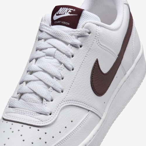 Nike Court Vision Lo Nn vīriešu apavi White Bordeaux DH2987 113