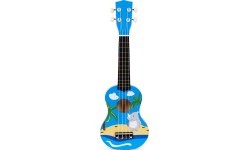 Children's ukulele guitar wooden 4 strings nylon pick ECOTOYS
