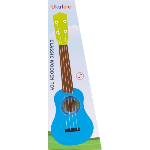 Children's ukulele guitar wooden 4 strings nylon pick ECOTOYS