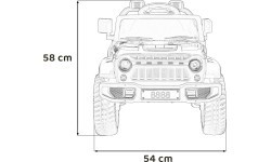 Детский электромобиль внедорожник MOUNTAIN, чёрный