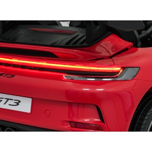 Elektromobilis Porsche 911 GT3, sarkans