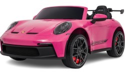 Электромобиль Porsche 911 GT3 STRONG MP4, розовый
