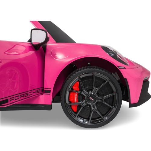 Elektromobilis Porsche 911 GT3 STRONG MP4, rozā