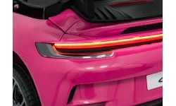 Электромобиль Porsche 911 GT3 STRONG MP4, розовый
