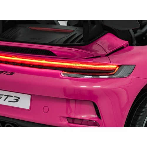 Электромобиль Porsche 911 GT3 STRONG MP4, розовый