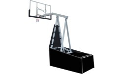 Portable Basketball System inSPORTline Portland II