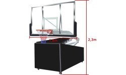 Mobilais basketbola statīvs inSPORTline Portland II