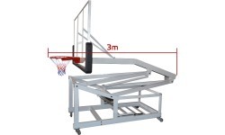 Mobilais basketbola statīvs inSPORTline Portland II