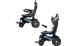 Elektriskais ratiņkrēsls inSPORTline Hawkie Evo Plus II ar regulējamu atzveltni 700 W