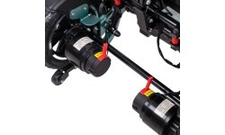 Elektriskais ratiņkrēsls inSPORTline Hawkie Evo Plus II ar regulējamu atzveltni 700 W