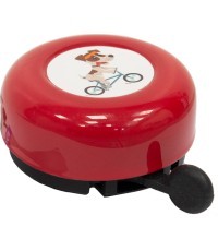 Velosipēdu zvans FISCHER // 55 mm (sarkans)