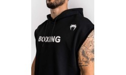 Venum Boxing VT Sleeveless Hoodie - Black/White