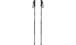 Nūjošanas teleskopiskās nūjas inSPORTline Treking - Dark Brown