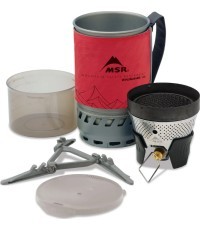 MSR WindBurner personīgā plīts sistēma - 1L (raudona)