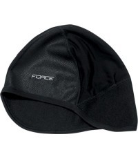 Жилет FORCE с подмышечными впадинами, передняя ветрозащита, L-XL (черный)