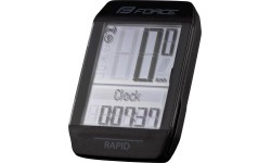 Velodators FORCE Rapid 16f bezvadu, melns
