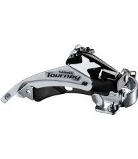 Priekinis perjungiklis Shimano Tourney FD-TY500 // 3 x 6/7 speed, Dual Pull, 34.9 / 31.8 / 28.6 mm, 42T