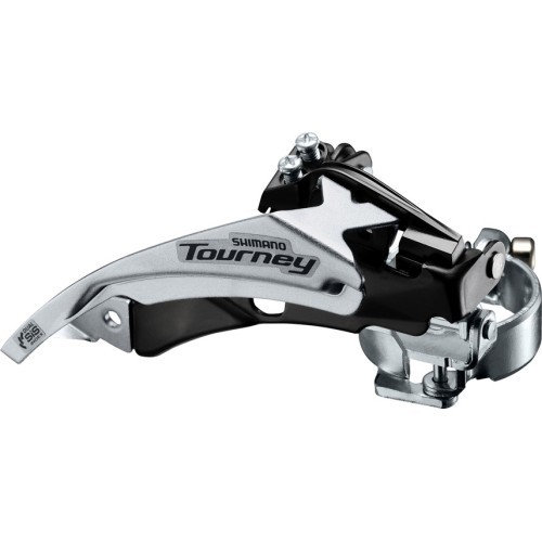Front Derailleur Shimano Tourney FD-TY500 // 3 x 6/7 speed, Dual Pull, 34.9 / 31.8 / 28.6 mm, 42T