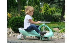 Bērnu mašīna Gravity ar LED riteņiem, zaļa, ECOTOYS