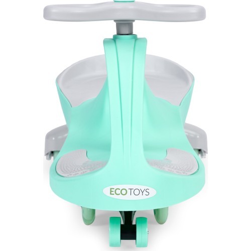 Bērnu mašīna Gravity ar LED riteņiem, zaļa, ECOTOYS