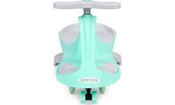 Bērnu mašīna Gravity ar LED riteņiem, zaļa, ECOTOYS