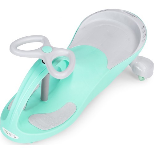 Gravity ride vehicle for kids LED wheels green ECOTOYS