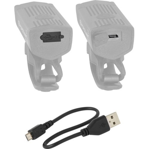 FORCE Dot 300LM USB priekšējais lukturis, melns