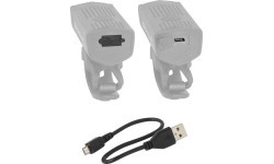 FORCE Dot 300LM USB priekšējais lukturis, melns