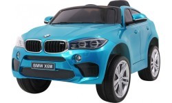 Elektromobilis BMW X6M, zils