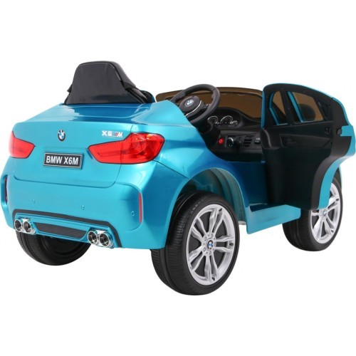 Электромобиль BMW X6M, синий