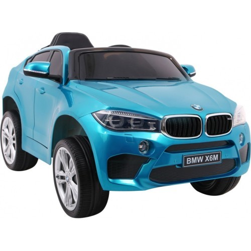 Elektromobilis BMW X6M, zils