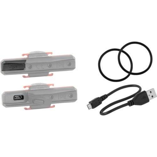 FORCE Cob 16 Chip LED USB Rear Light