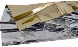 Origin Outdoors Emergency Blanket 'Gold/Silver'