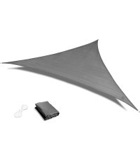 Навес от солнца водонепроницаемый 4x4x4m ModernHome - серый