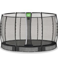 EXIT Allure Premium iegremdējamais batuts ø366 cm – melns