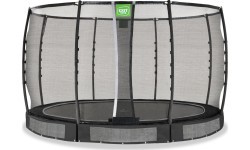 EXIT Allure Premium iegremdējamais batuts ø366 cm – melns