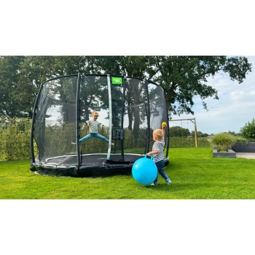 EXIT Allure Premium грунтовый батут ø366 см – чёрный